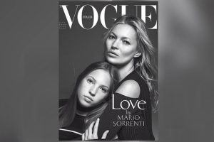 Read more about the article Ant „Vogue“ viršelio – ir Kate Moss paauglė dukra